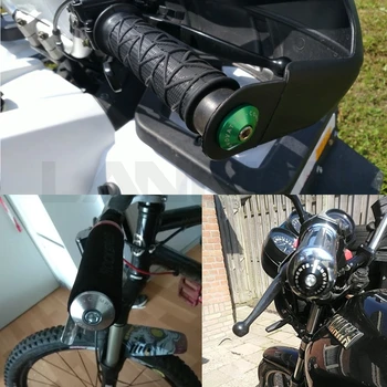 Мотоциклет дръжка бар край на дръжките на кормилото капачка анти Силдер щекер за Yamaha YZ-WR TTR XT DT 80 85 125 230 250 426 450 600 F FX X