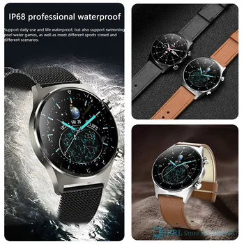 Нов 2021 цифров часовник Мъжки спортни часовници, електронни led мъжки ръчни часовници за мъже часовници Bluetooth ръчни часовници пълен сензорен часовник