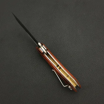 Нов EDC инструмент мини джобен сгъваем нож D2 острието Дамасская стомана, къмпинг, лов и оцеляване сгъваеми ножове