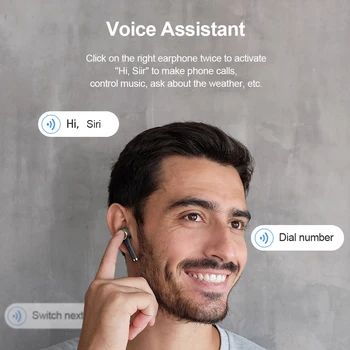 Нов TP1 TWS 5.0 3D стерео Bluetooth слушалки безжични слушалки fone de ouvido kulaklık слушалки с двоен микрофон