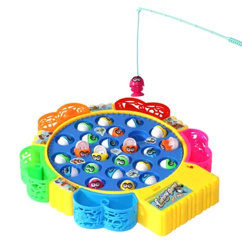Нова Гореща Мода Цветни Детски Образователни Играчки Риба Пластмасови Магнитни Риболовни Играчки Набор От Игри Детски Подаръци За Деца Открит Играчка
