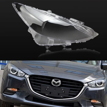 Обектив Фаровете На Колата За Mazda 3 Axela 2013 2016 2017 Замяна На Автомобил Auto Cover Shell