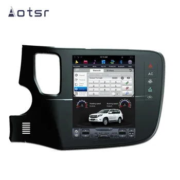 Тесла стил Android 9.0 автомобилен GPS навигатор за Mitsubishi Outlander + Auto Radio Стерео Head Unit Plyer вертикален екран