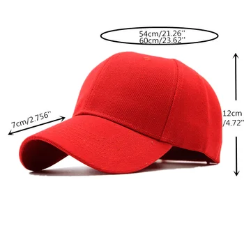 Цена по цена на производителя 25 цвята мъжки шапки лято унисекс плътен цвят обикновена извита козирка хип-хоп шапка шапка жени регулируеми шапки