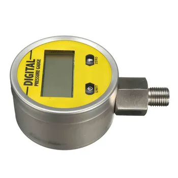 Цифров хидравличен манометър 0-250BAR / 25Mpa / 3600PSI (G / NPT1 / 4) - основен вход за газ/вода / масло измерване на осветление тестер метър